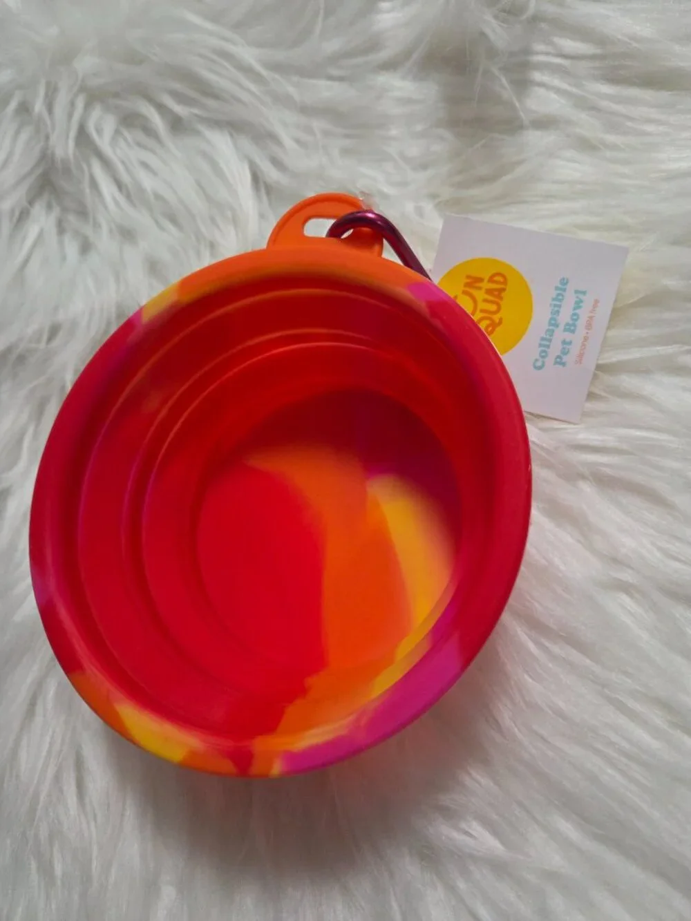 Sun Squad Collapsible Pet Bowl